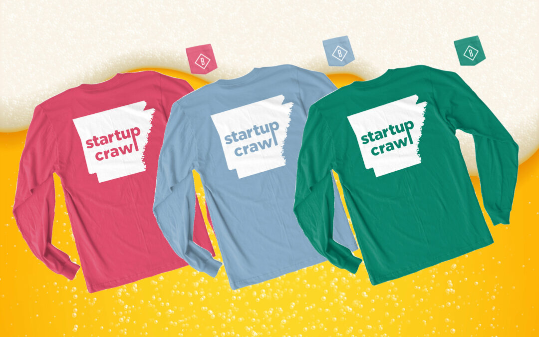 Visit Each Stop for a Free Startup Crawl Shirt!