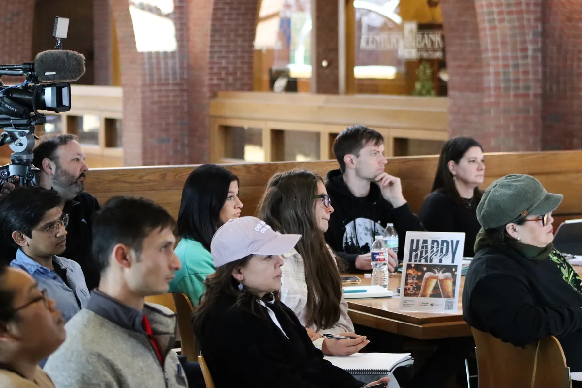 Audience at the Getting Your Business Off the Ground Lunch & Learn, January 2026