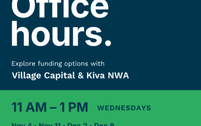 Startup Funding in Northwest Arkansas | Kiva NWA x Village Capital Office Hours